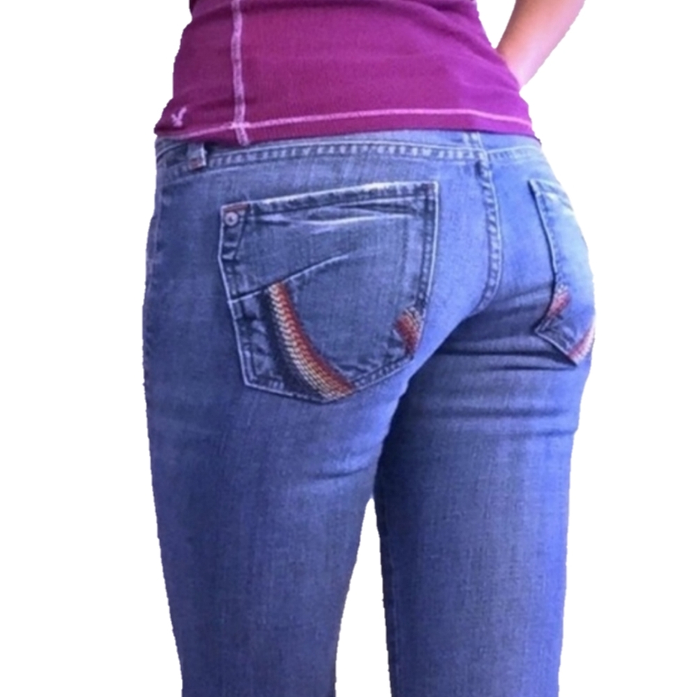 James Cured by Seun Rainbow Jean's bootcut